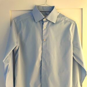 Eton Super Slim sky blue dress shirt Size 16 / 41.